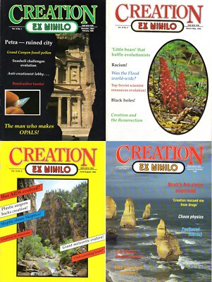 4 1990 Creation Ex Nihilo magazines - Answers in Genesis - creationism - Ken Ham