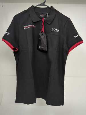 新品 BOSS ポロシャツ Porsche Motorsport Lサイズ 黒 $_1.JPG?set_id=880000500F