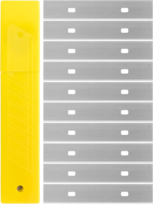 Bates- Replacement Scraper Blades, 4 Inch, 30 Pcs, Scraper Blades, Floor Scrappe