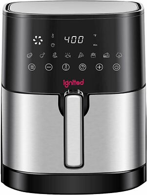 ignited Air Fryer, 5.5 / 7.5 Quart Large Capacity Digital Oilless Cooker