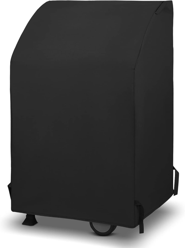 Heavy Duty Waterproof 2 Burner BBQ Cover, 32-Inch Square Housse BBQ, Small Space