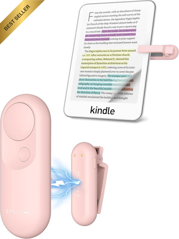 RF Kindle Page Turner Remote Clicker Paperwhite Oasis Kobo Tablet Pink