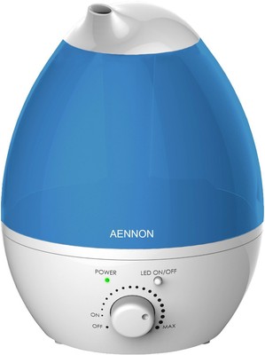 Aennon 7Color LED Ultrasonic Cool Mist 13Liter Humidifier w 3 Filters NEW