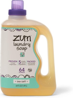 Zum Laundry Soap by Indigo Wild - Liquid, Plant-Based Soap with Baking