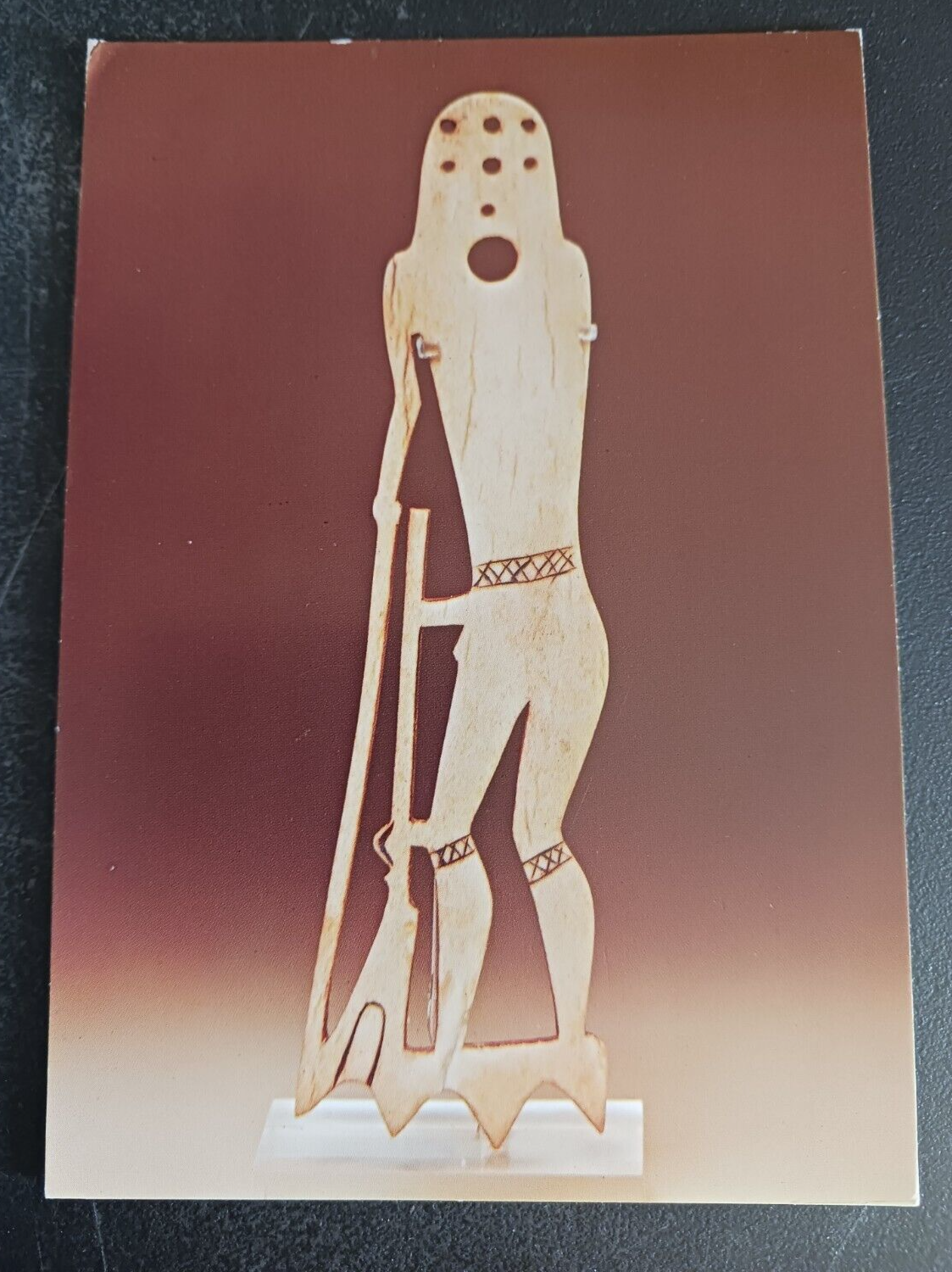 postcard art Roach Spreader Plains c 1850 Mr James Economos sculpture UK unposte