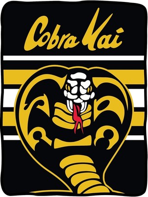 Seven Times Six Cobra Kai Dojo Strike First Karate Blanket 46'' X 60'' Flannel Fle