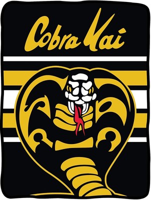 Флисовое одеяло Cobra Kai 45 x 60