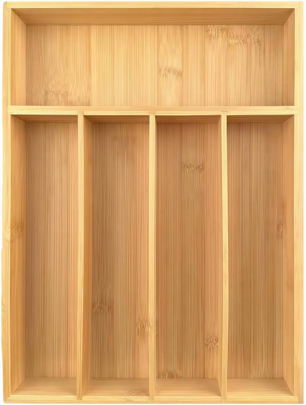 Silverware Organizer Kitchen Drawer Organizer Utensil Organizer Bamboo Silverwar