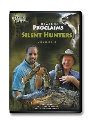 Creation Proclaims Vol. 3 Silent Hunters Creationism Vs Evolution (DVD) NEW