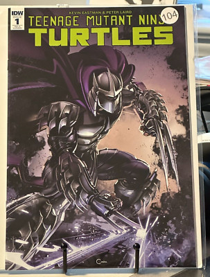 Teenage Mutant Ninja Turtles #1 - TMNT Shredder RE-A Clayton Crain IDW LTD 1000