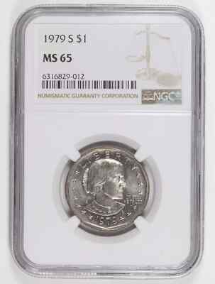 1979 S Dollar Susan B. Anthony NGC MS-65 | eBay