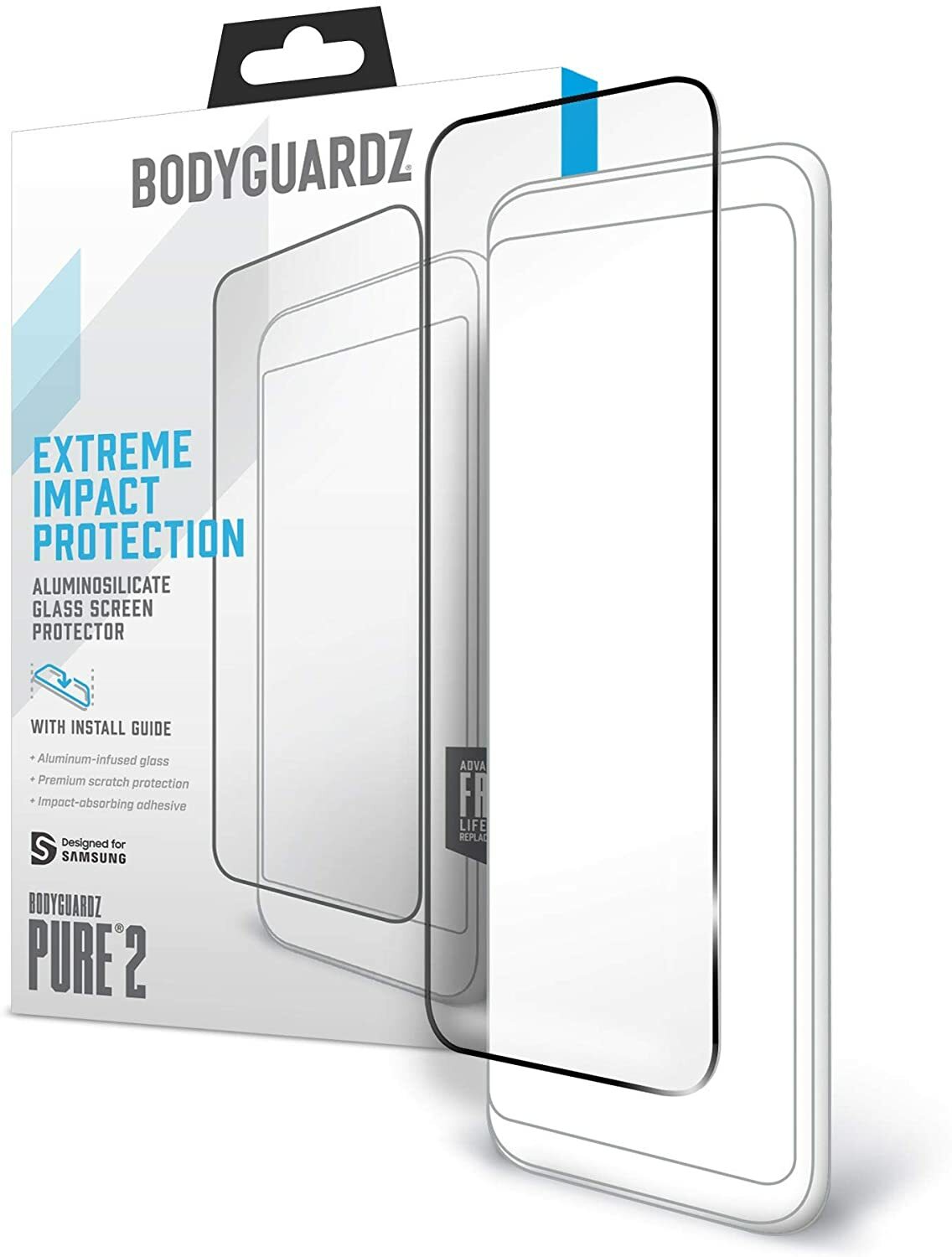 BodyGuardz — Защитное стекло Pure2 для Samsung Galaxy S10E