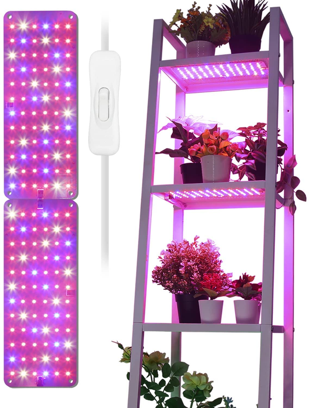 Grow Lights for Indoor Plants, Ultra-Thin Plant Light Invisible under Cabinet, F