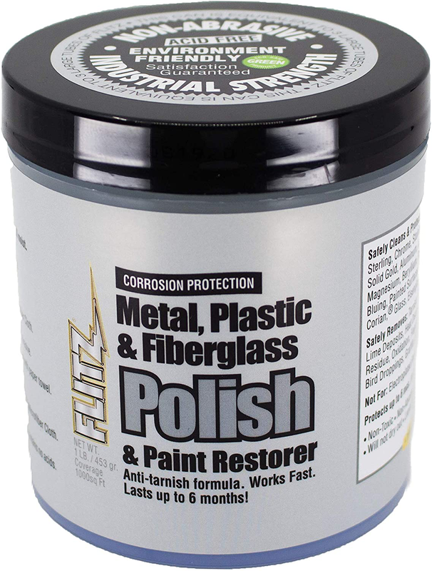Flitz CA-03516-6 Metal, Plastic and Fiberglass Polish and Paint Restorer Paste,