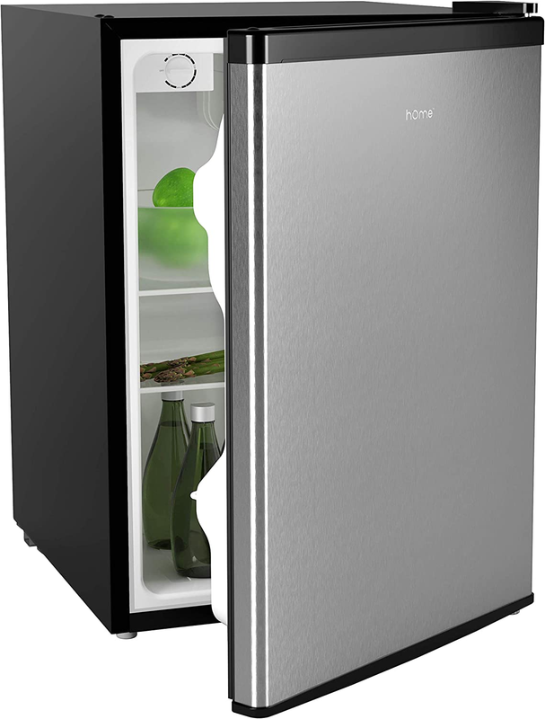 Mini Fridge 2.4 Cubic Feet Under Counter Refrigerator With Small Freezer
