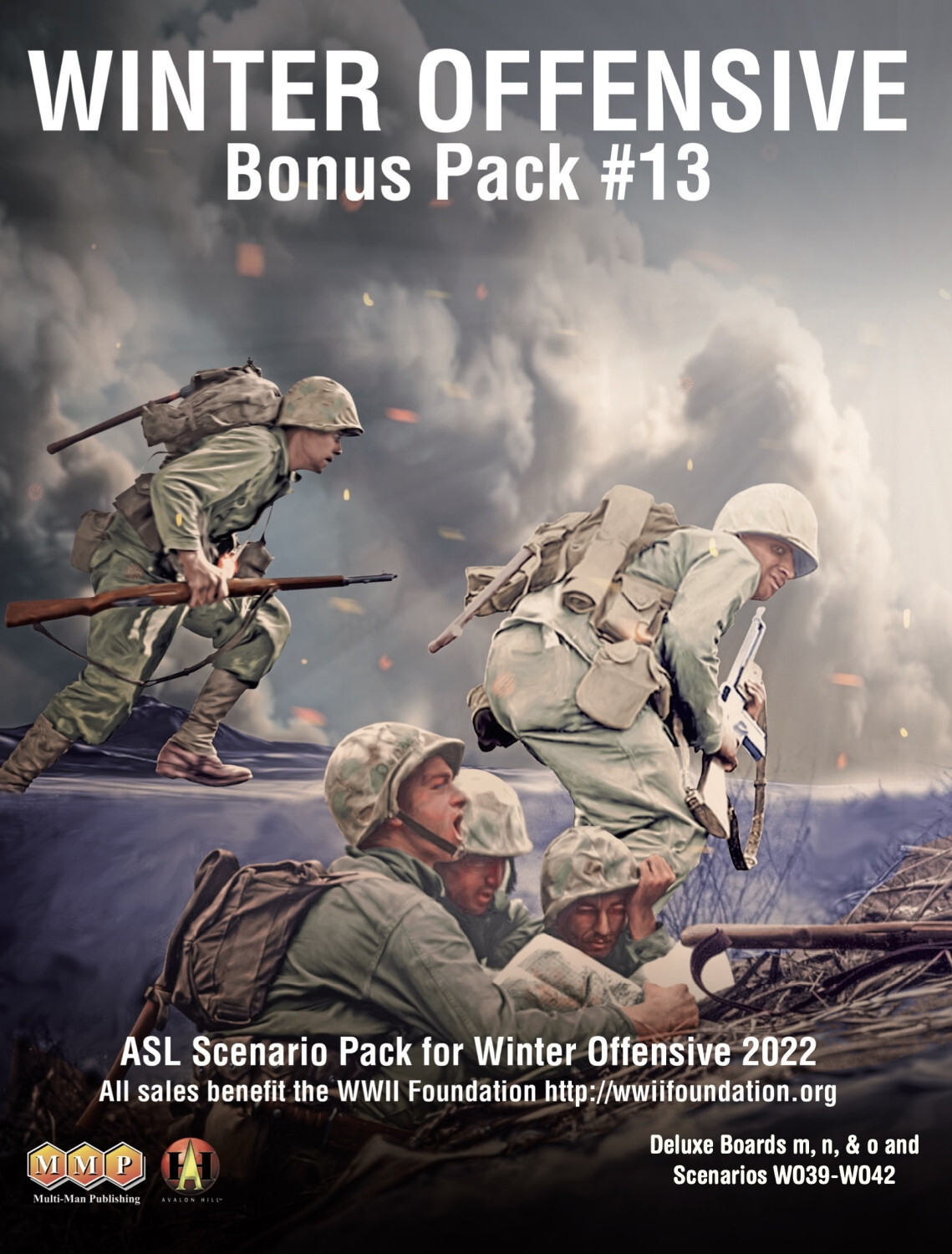 ASL Winter Offensive 2022 Бонусный пакет 13 Продвинутый командир отряда MMP NISW Быстрый корабль