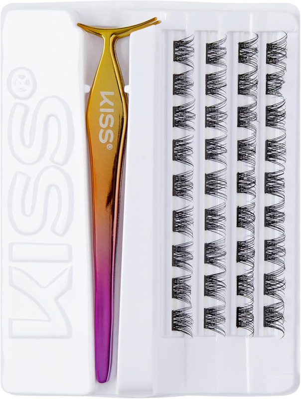 KISS  Press-On Falsies Eyelash Clusters - Volume - 20 Clusters
