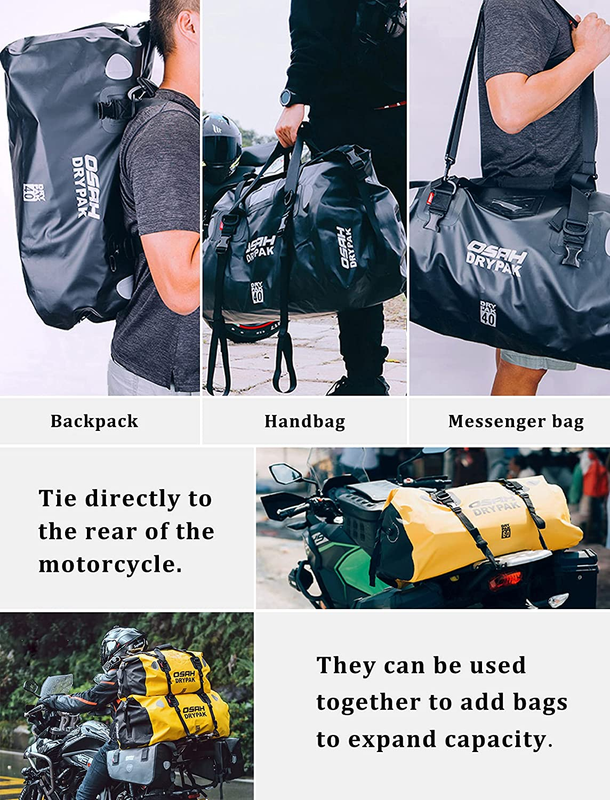 motorcycle duffel