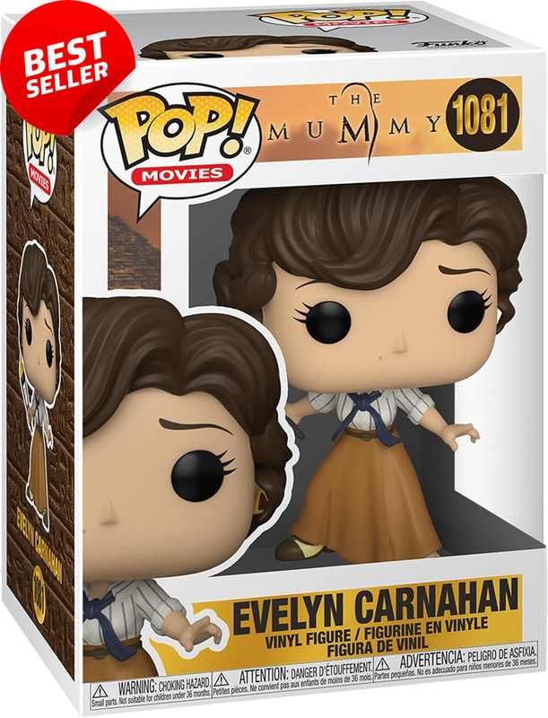 POP Movies: the Mummy - Evelyn Carnahan, Multicolor