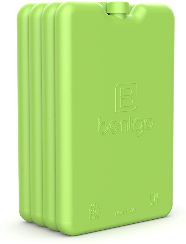Green Ice Lunch Chillers - Ultra-Thin Packs for Lunch Bags/B