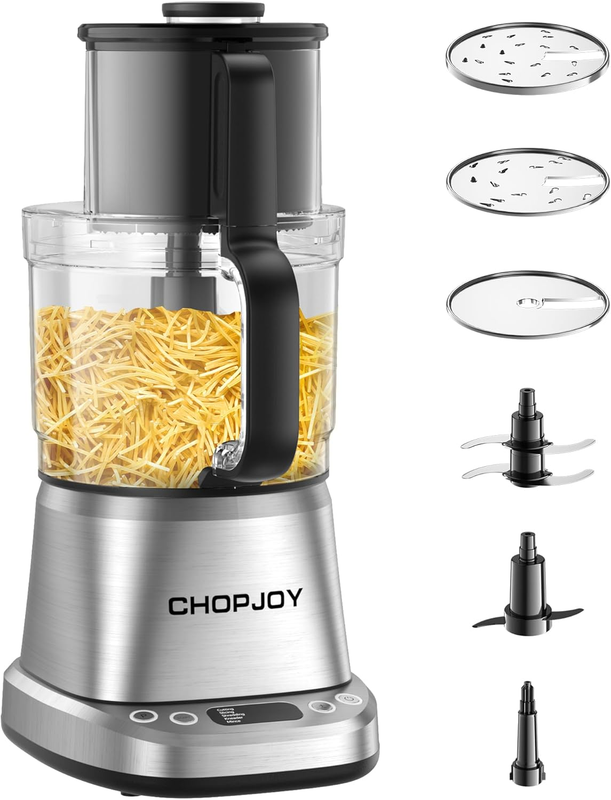7-In-1 Professional Food Processor, 800W Powerful Electric
