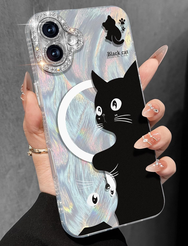 Toycamp for Iphone 17 Case - Compatible with Magsafe Women Girls Aesthetic Cute