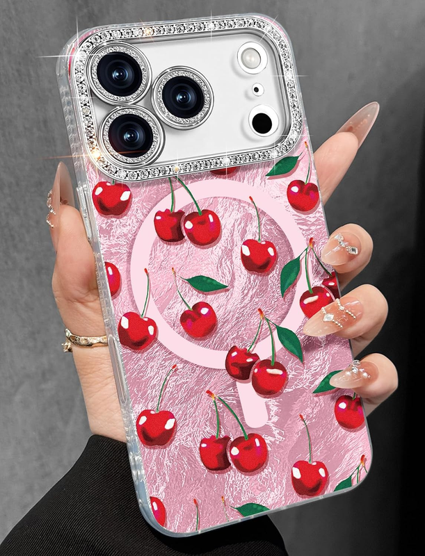 Toycamp for Iphone 17 Pro Case - Compatible with Magsafe Women Girls Aesthetic C