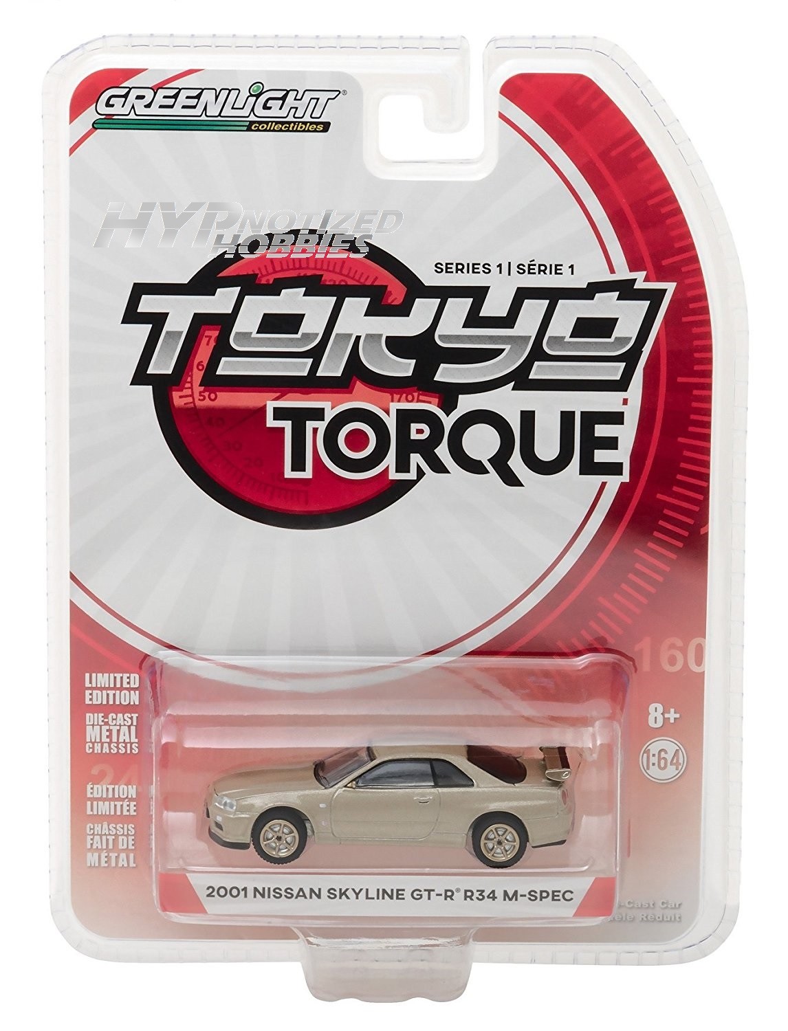 GREENLIGHT 1:64 2001 NISSAN GT-R (R34) 29880-D | eBay