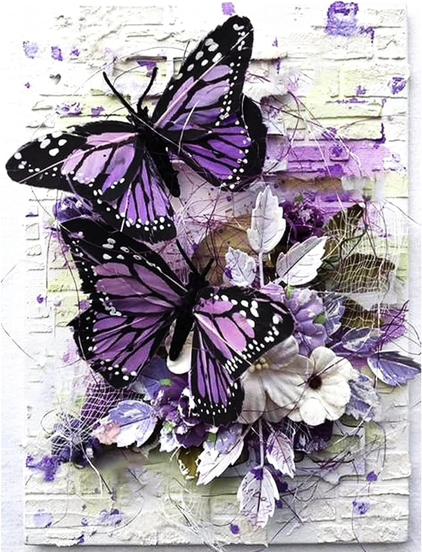 Butterfly Diamond Painting Kits for Adults Diamond Art Kits for Adult Gem Art Ki