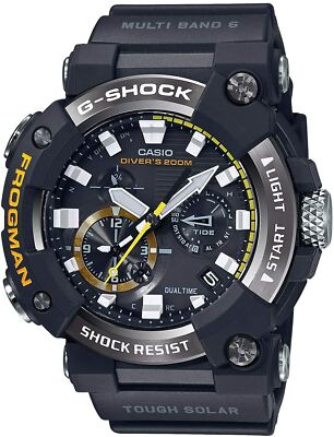 CASIO G-SHOCK FROGMAN GWF-A1000-1AJF MASTER OF G Solar Men's Watch New in Box