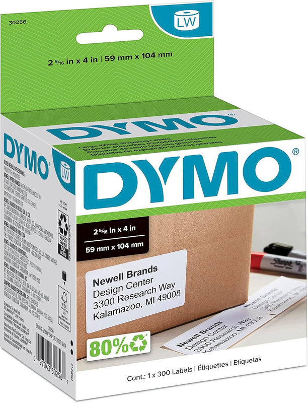Authentic LW Large Shipping Labels DYMO Labels for Labelwriter Label Printers P