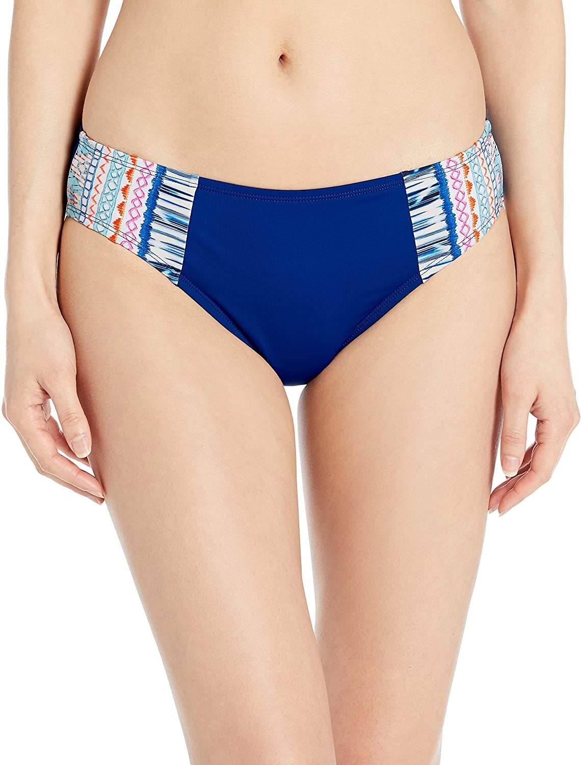 La Blanca 236651 Womens Hipster Bikini Swimsuit Bottom Midnight/Milano Size 10