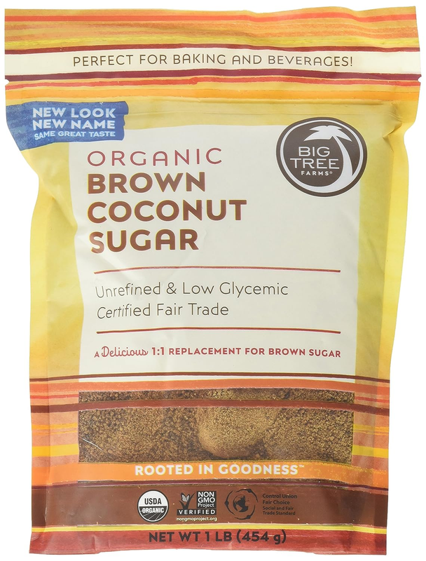 Organic Brown Coconut Sugar, Vegan, Gluten Free, Paleo, Cert