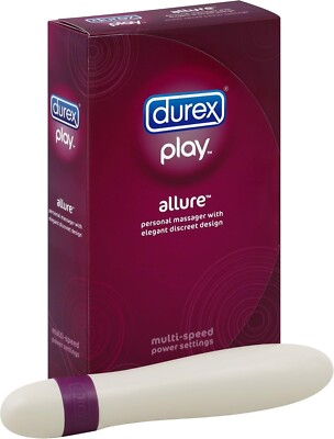 Durex Play Allure Personal Massager Multi Speed Power Waterproof - NEW 