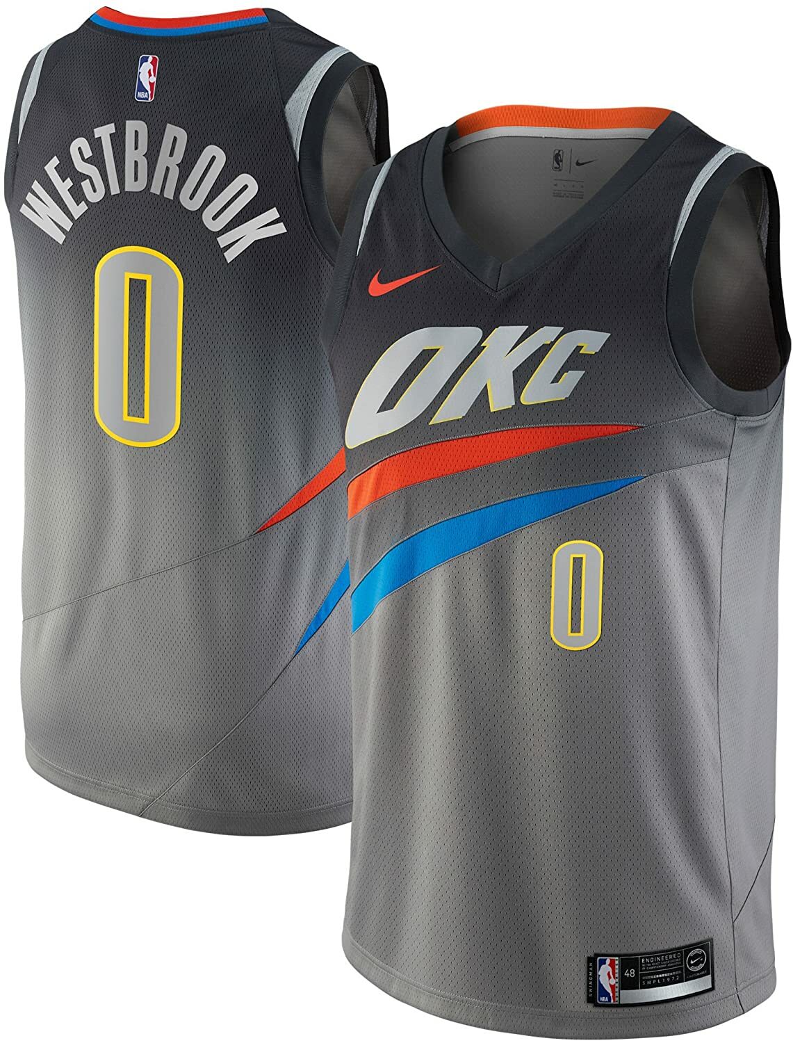 Nike NBA Oklahoma City Thunder Russell Westbrook Swingman Nike NBA Oklahoma City Thunder Russell Westbrook Swingman