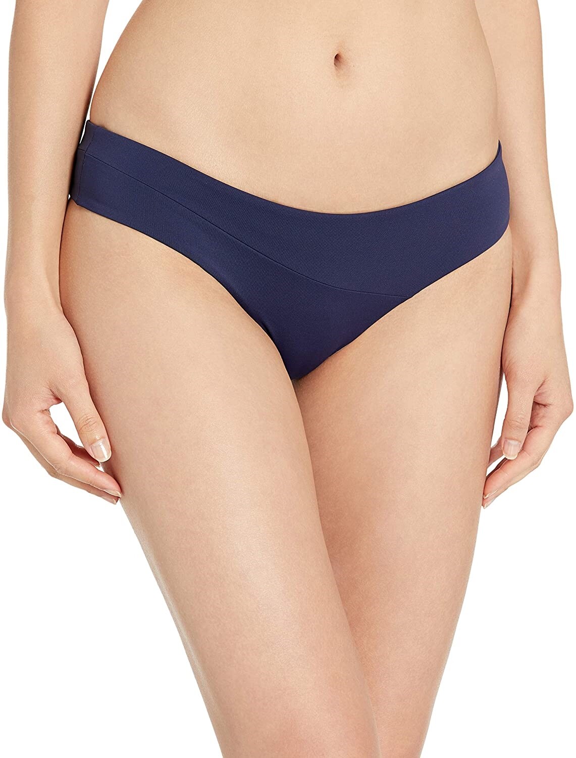 Volcom Women's 246280 Plus Simply Seamless Cheeky Bikini Bottom Swimwear Size S