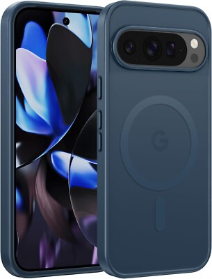 For Google Pixel 9 Pro XL Slim Shockproof Case with Anti-Fingerprint Protection