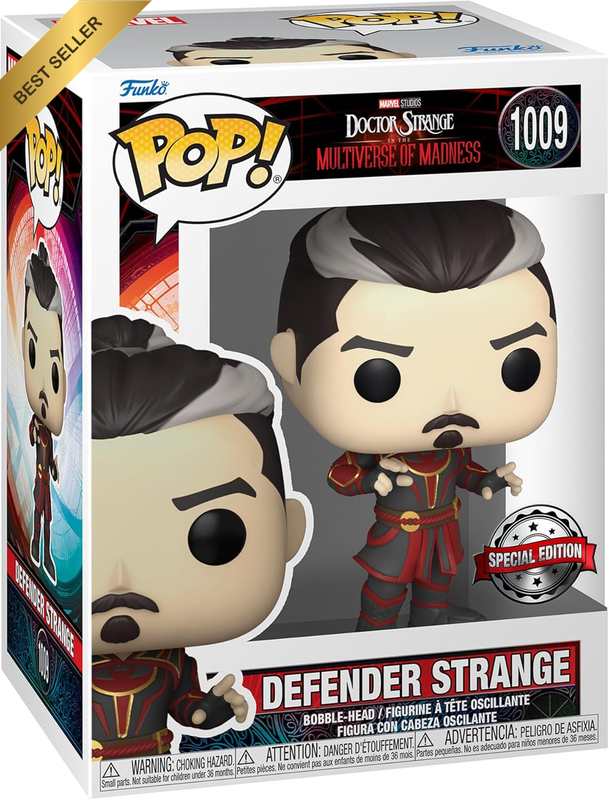 Pop Vinyl Figure Defender Strange Doctor Strange 2 Multiverse of Madness 10cm