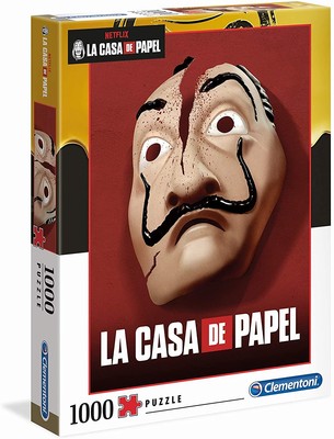 Clementoni - 39533 - Puzzle La Casa De Papel  Heist - 1000 pieces - Made in Ital