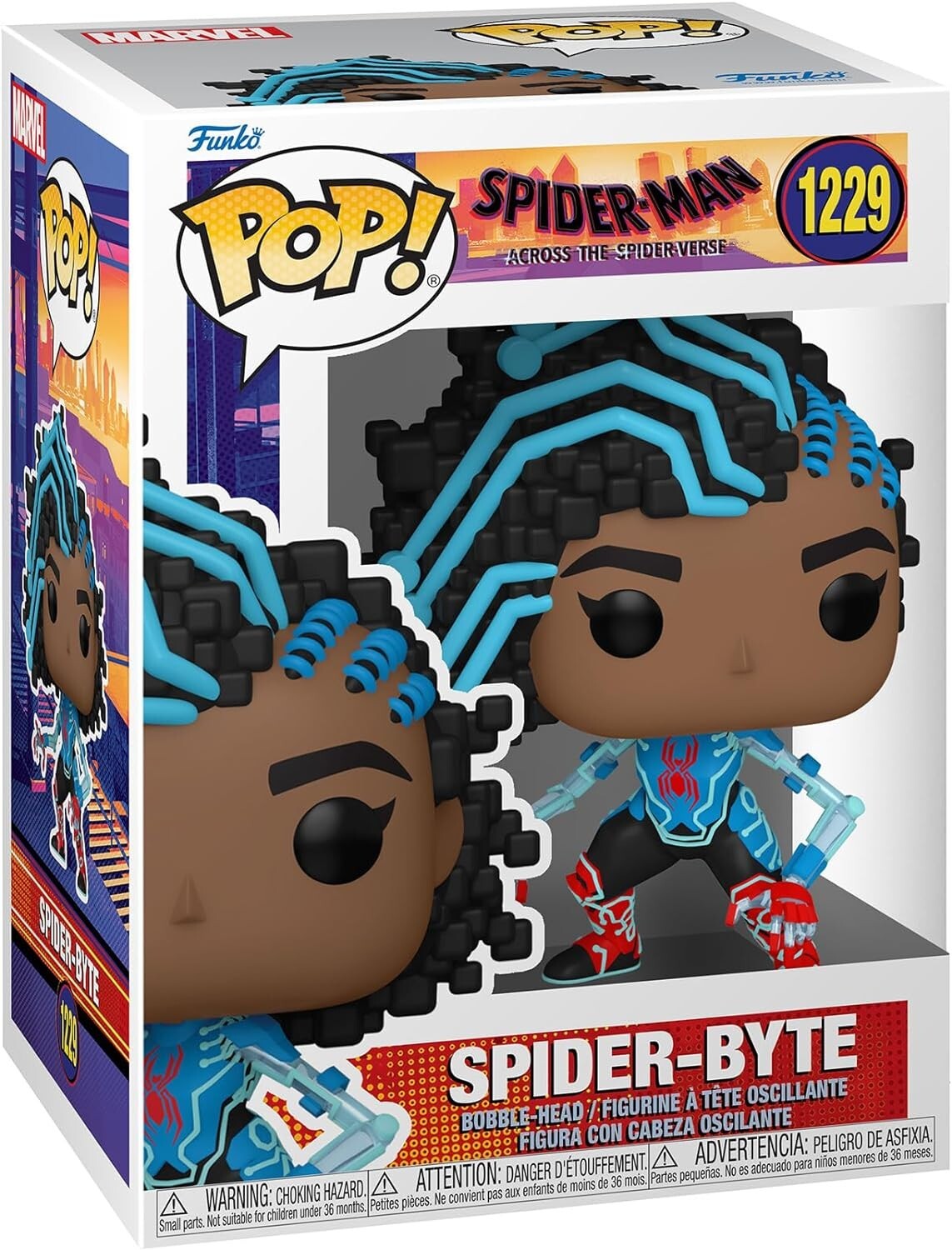 Funko Pop Spiderman Across the Spiderverse Spider-Byte