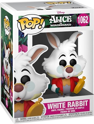 Funko Pop Alice in Wonderland - White Rabbit Figure w/ Protector