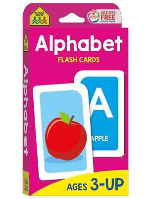 Flash Cards for Kids Abc Alphabet Toddlers Early Learning Educational First Word
