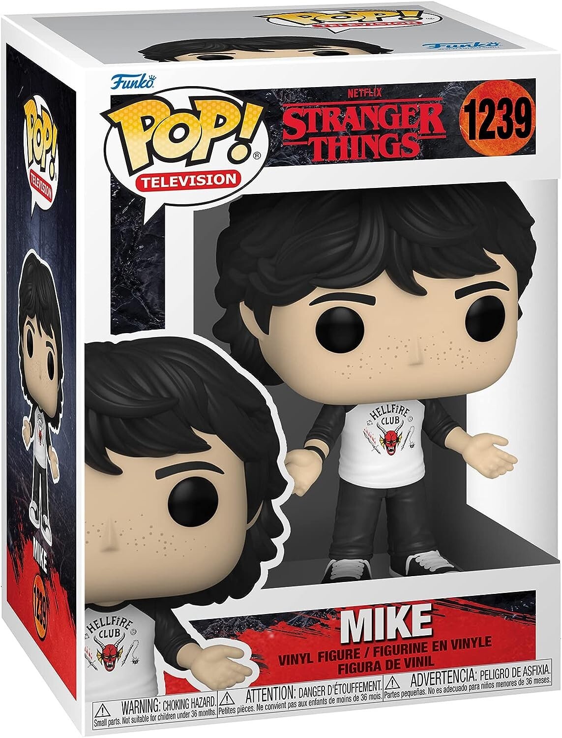 Pop! TV: Stranger Things Season 4 Mike #1239 Figure Funko | eBay