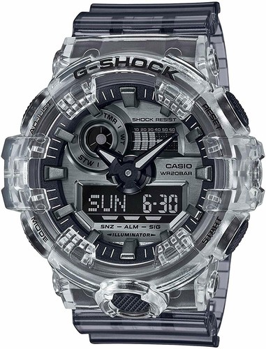 Pre-owned Casio G-shock Clear Skeleton Ga-700sk-1ajf Men's Japan Inport W/tracking