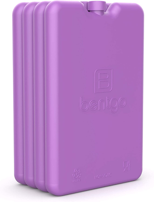 Purple Ice Lunch Chillers - Ultra-Thin Packs for Lunch Bags/