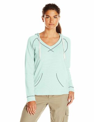 Columbia Women's Tropic Haven Solid Hoodie Green Size XL NWT - Retail $60