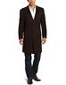Pre-owned Kenneth Cole , Mens 100 % Cashmere Top Coat, Butter Soft, Quilted Lining, $875 In Blacks