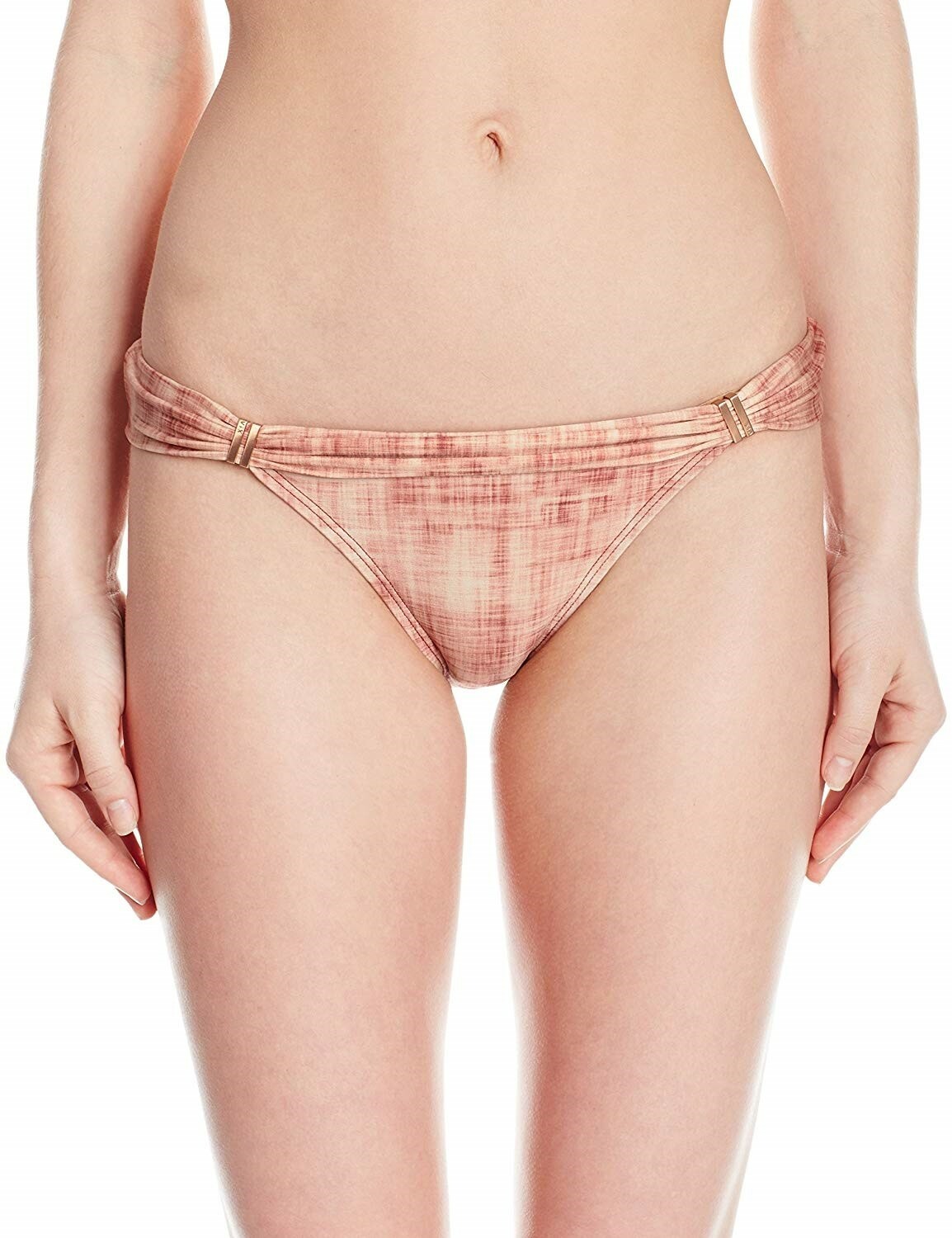 ViX 154587 Women's Tube Full Coverage Bikini Bottom Rust Sz. Large
