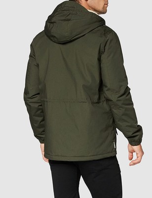 ELEMENT ELEMENT MEN'S WATERPROOF JACKET WOLFEBORO STRONG OUTDOOR JACKET, GREEN, XS