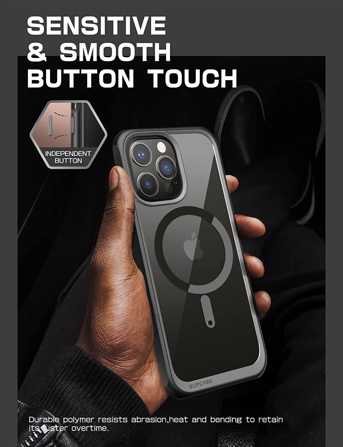 Military-Grade Protection] SUPCASE for iPhone 15 Pro 6.1